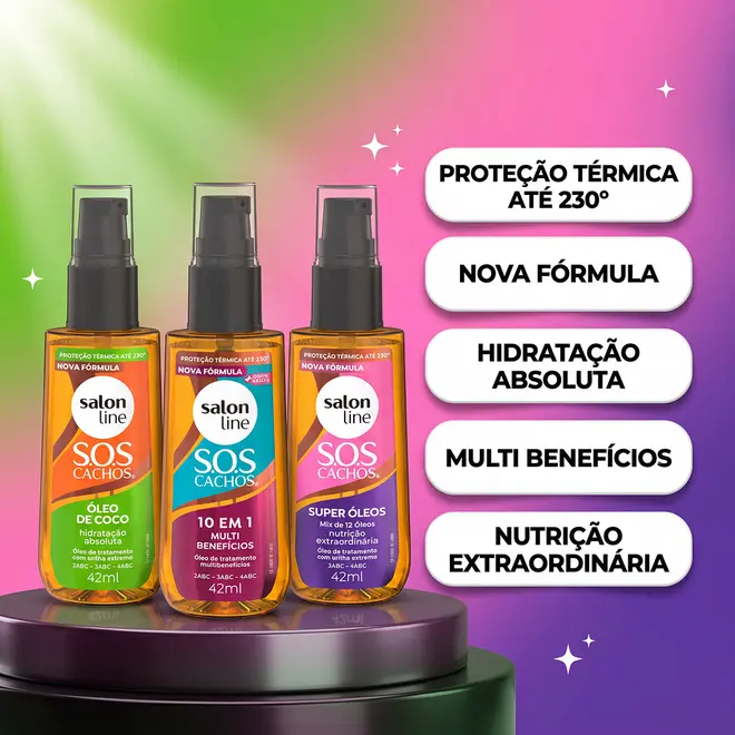 Óleo Salon Line S.O.S Multi Benefícios Poderosos 42ml