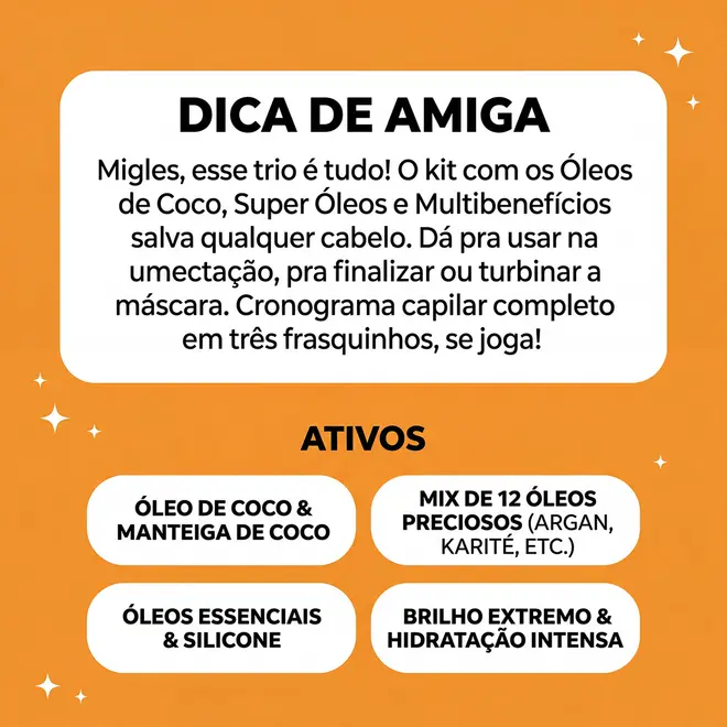 Óleo Salon Line S.O.S Multi Benefícios Poderosos 42ml