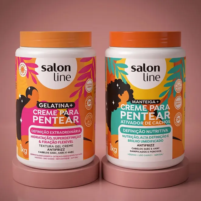 Creme para Pentear Salon Line Definição Nutritiva Definição Nutritiva 1kg