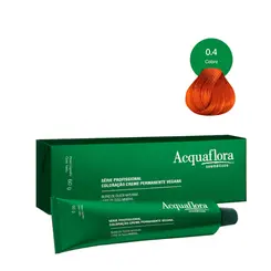 Coloração Permanente Vegana Acquaflora 0.4 Cobre 60g