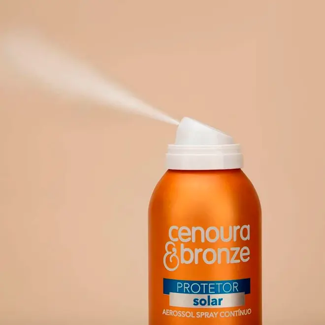 Protetor Solar Aerossol Cenoura e Bronze Fps30 200ml