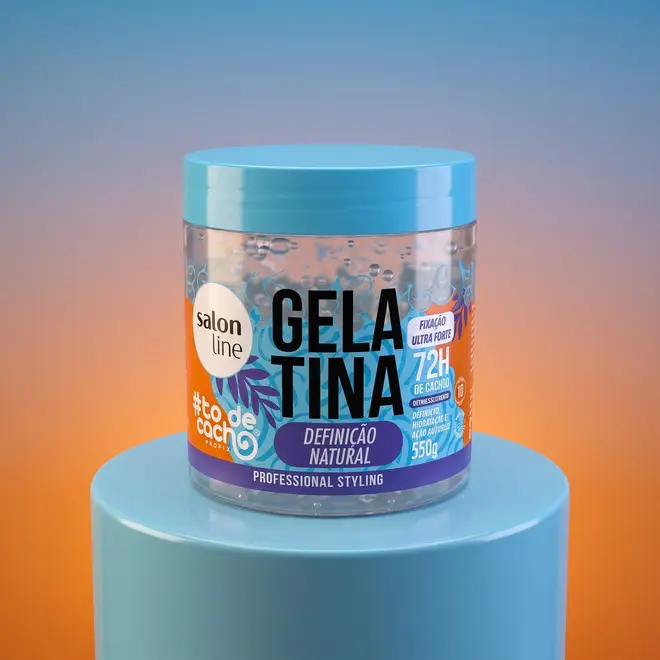 Gelatina Salon Line #Todecacho Definição Natural 550g