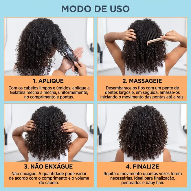 Gelatina Salon Line #Todecacho Definição Natural 550g