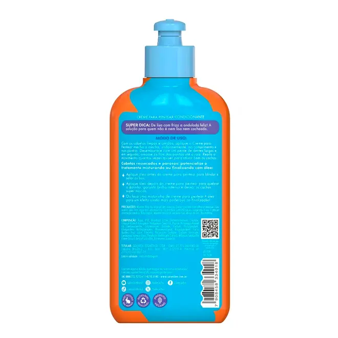 Creme Para Pentear Salon Line  Definição Natural 300ml