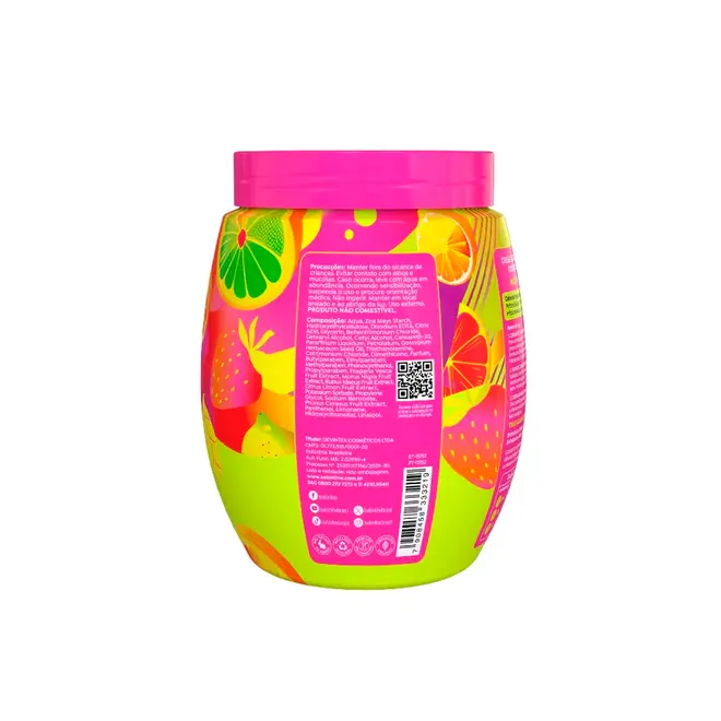 Creme de Tratamento Salon Line 3 e 1 Pink Lemonade 1kg