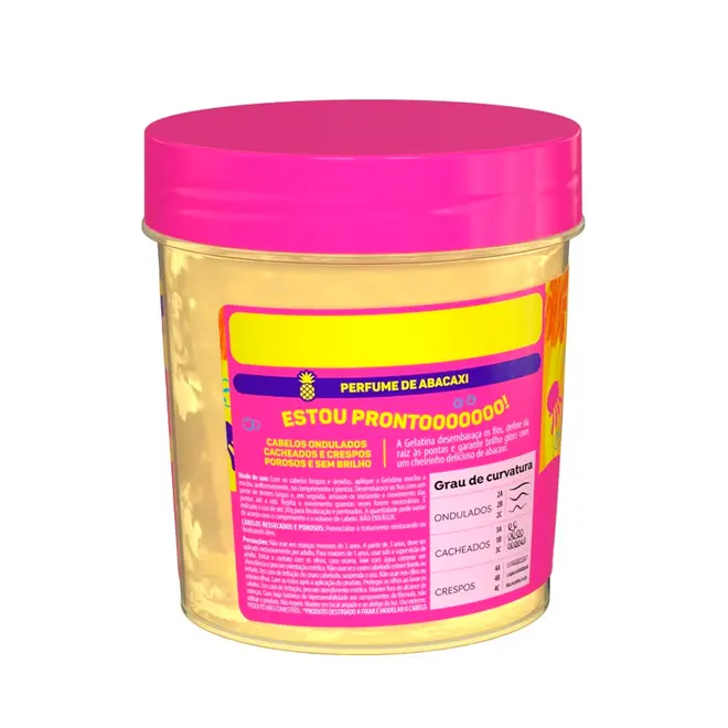 Gelatina Salon Line Bob Esponja SOS Cachos Kids 400g