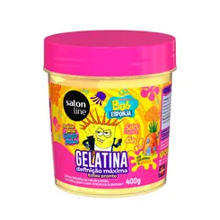 Gelatina Salon Line Bob Esponja SOS Cachos Kids 400g
