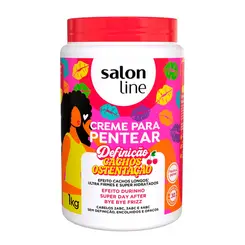 Creme para Pentear Salon Line Cachos Ostentação 1kg