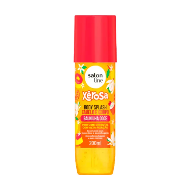 Body Splash Salon Line Xêrosa Baunilha Doce 200ml