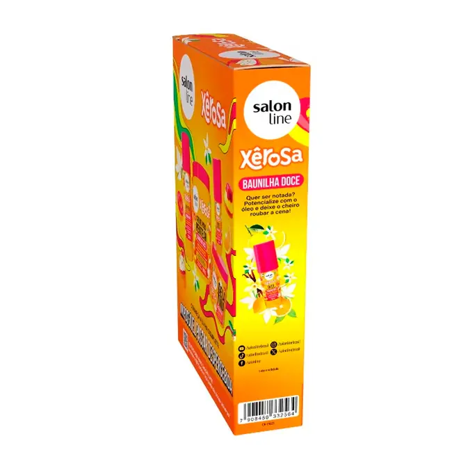 Shampoo e Condicionador Salon Line Xêrosa Baunilha Doce 300ml+200ml