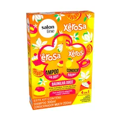 Shampoo e Condicionador Salon Line Xêrosa Baunilha Doce 300ml+200ml