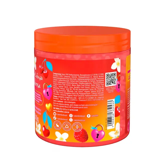 Gelatina Salon Line Xêrosa Glamour Chic 500g