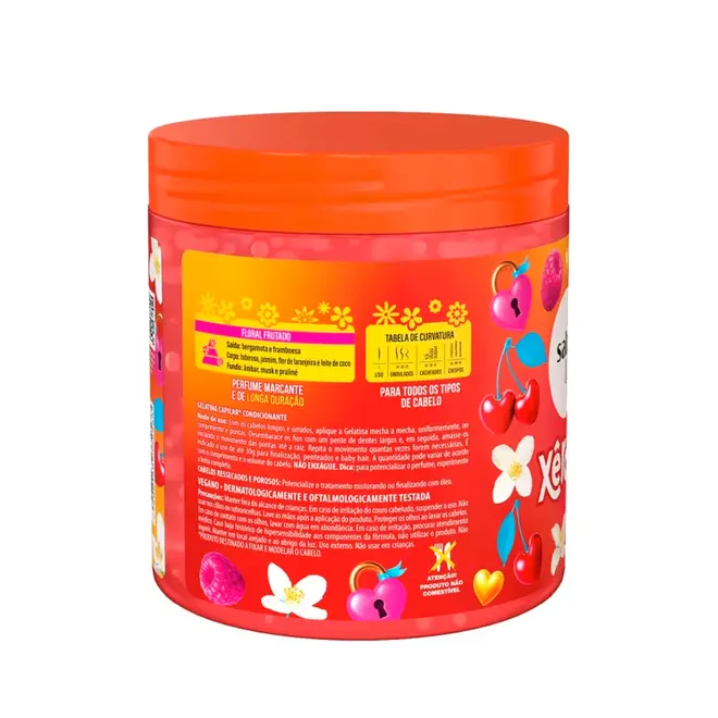 Gelatina Salon Line Xêrosa Glamour Chic 500g