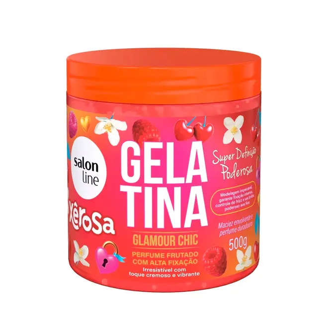 Gelatina Salon Line Xêrosa Glamour Chic 500g