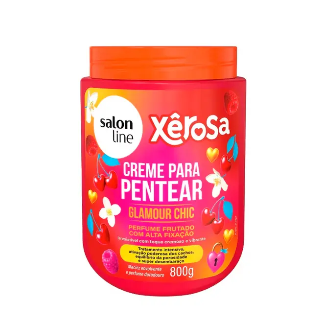 Creme para Pentear Salon Line Xêrosa Glamour Chic 800g