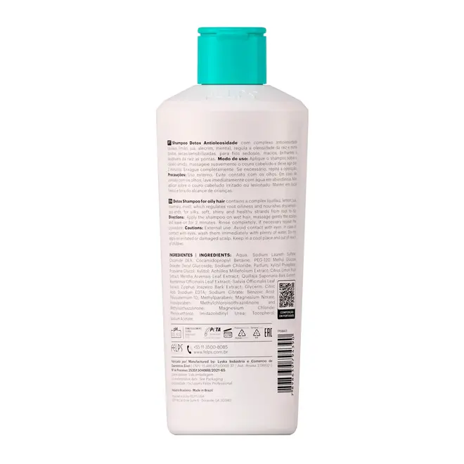 Shampoo Antioleosidade Felps Professional Equilíbrio 250ml