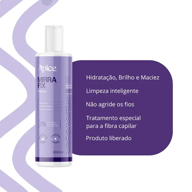 Shampoo Apice Mirrafix 300ml