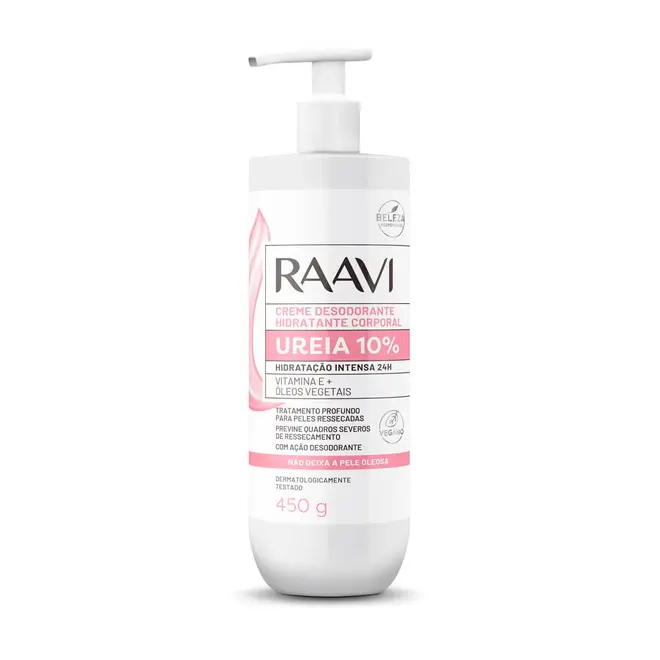 Creme Hidratante Corporal Raavi Ureia 10% 200g