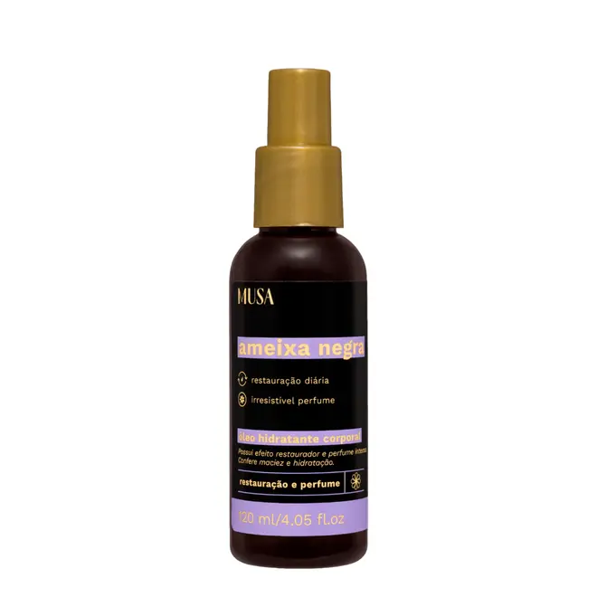 Óleo Corporal Musa de Ameixa Negra 120ml