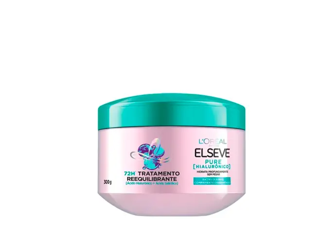 Creme De Tratamento Elseve Pure Hialurônico 300G