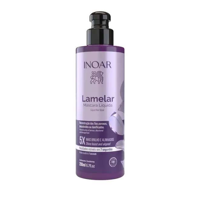 Máscara Líquida Inoar Lamelar 200Ml