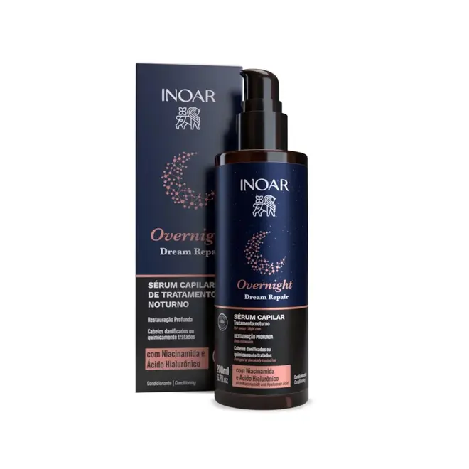 Sérum Inoar Noturno Hidratação Intensiva Overnight 200ml