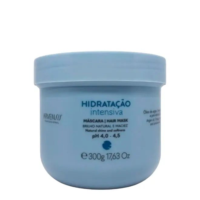 Máscara Capilar Arvensis Cosméticos Naturais Hidratação Intensiva 300g
