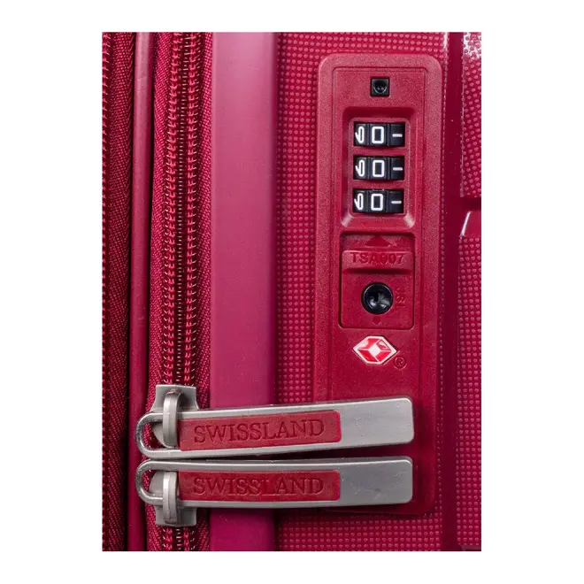Mala de Viagem Swissland Avalon Yins YS21251V Pequena Vermelha