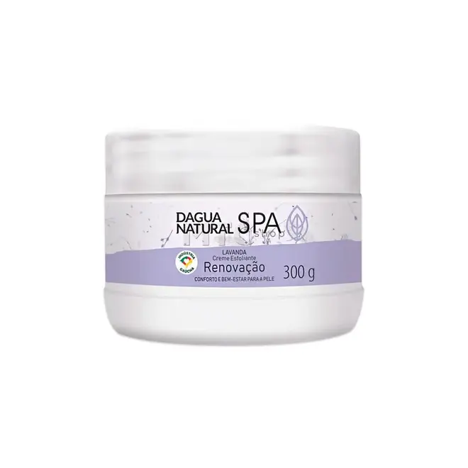 Creme Esfoliante Corporal D'Agua Natural Spa Lavanda 300g