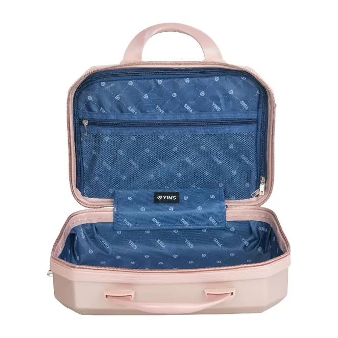 Frasqueira de Viagem Necessaire Yins YS212446 Abs 14 Rose