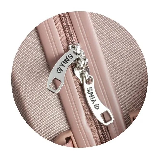 Frasqueira de Viagem Necessaire Yins YS212446 Abs 14 Rose