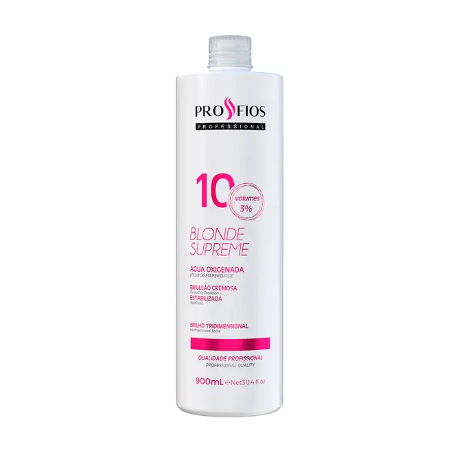 Agua Oxigenada Cremosa Profios 10 Volumes 900ml