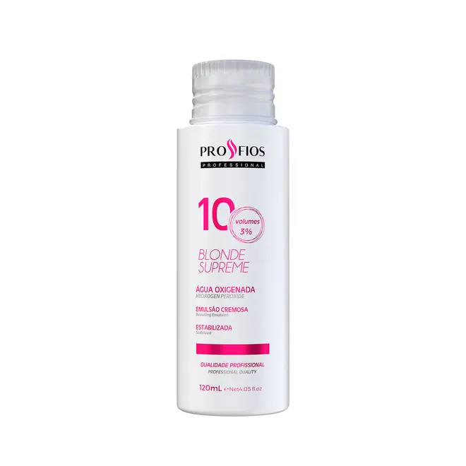 Agua Oxigenada Cremosa Profios 10 Volumes 120ml