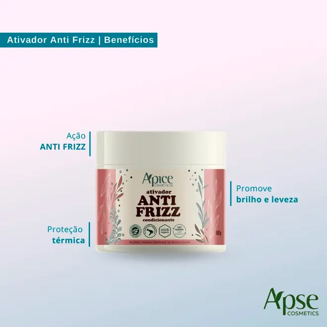 Ativador Apice Antifrizz Refil 500ml