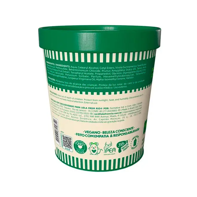 Máscara Capilar Lola Tannic Acid 450g