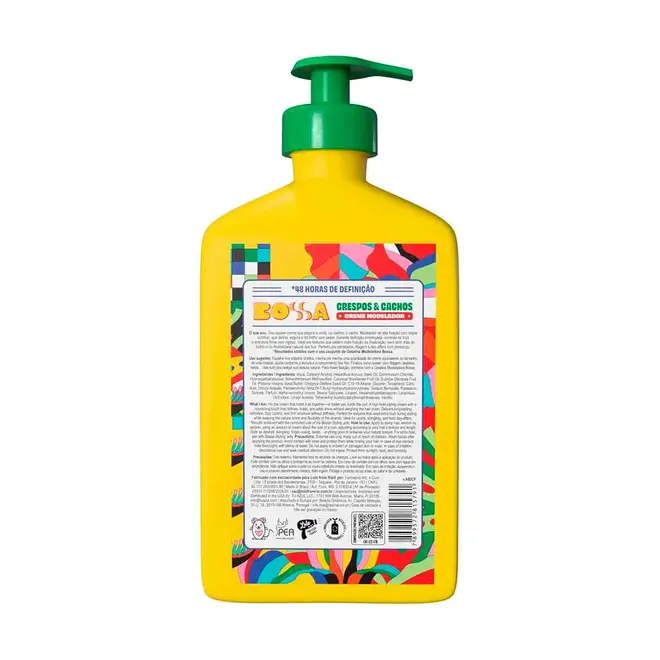 Creme Modelador Lola Bossa Crespos & Cachos 500g