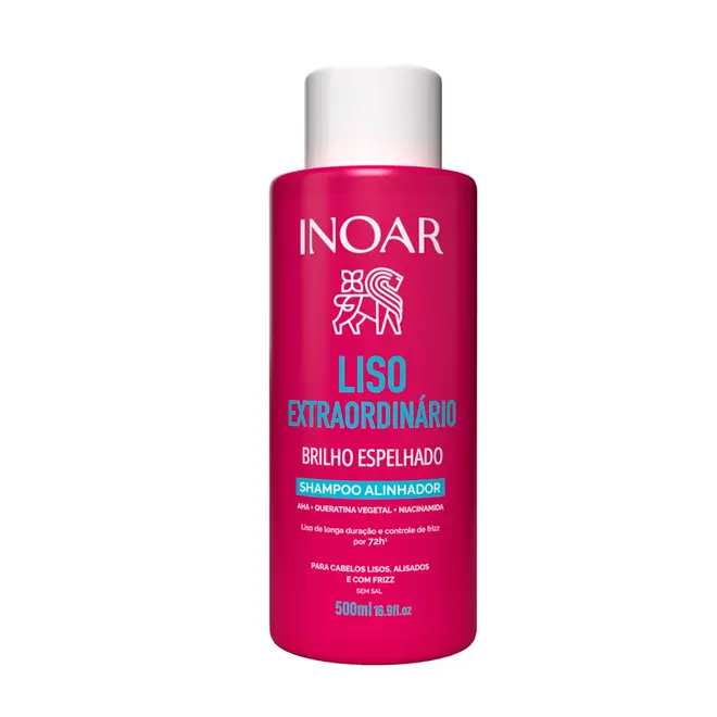 Shampoo Inoar Liso Extraordinário 500ml