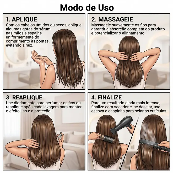 Sérum Salon Line Selagem dos Sonhos Meu Liso Demais 120ml
