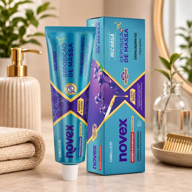 Carga Novex Reposição de Massa 80g