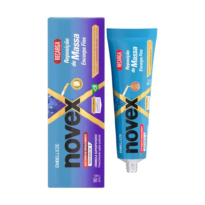 Carga Novex Reposição de Massa 80g