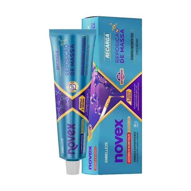 Carga Novex Reposição de Massa 80g
