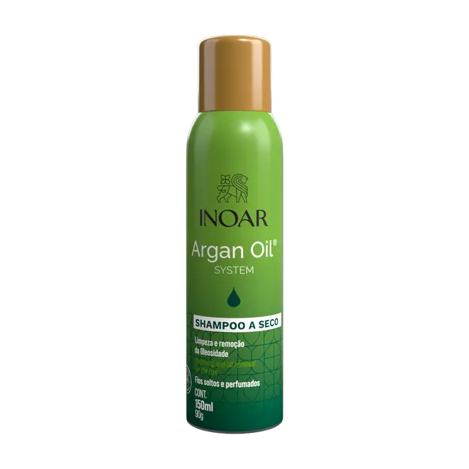 Shampoo A Seco Inoar Argan Oil System 150Ml