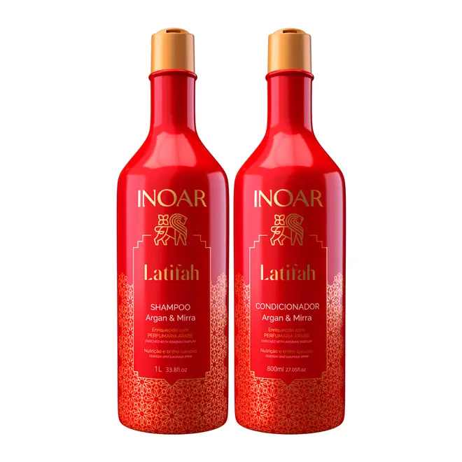 Shampoo e Condicionador Inoar Kit Latifah 1lt+800ml