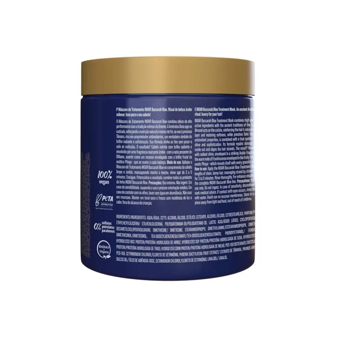 Máscara Capilar Inoar Baccarah 500ml