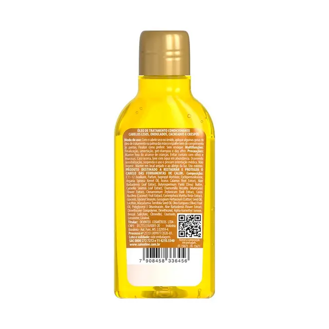 Óleo de Tratamento Salon Line Multy Óleo Argan 50ml