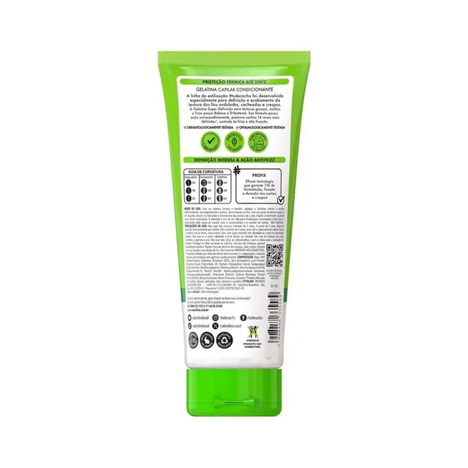 Gelatina Salon Line #todecacho Super Definição 200g