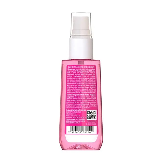 Óleo de Tratamento Salon Line SOS Cachos Kids Hidratação 42ml