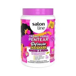 Creme Para Pentear Salon Linde Definição Duradoura Cachos à Prova 1kg