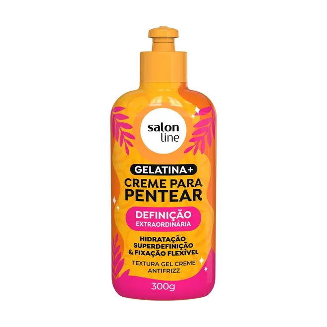 Creme para Pentear e Gelatina Salon Line Definição Extraordinária 300g