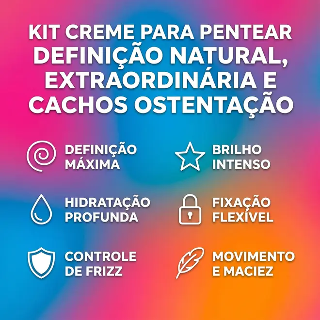 Creme para Pentear Salon LIne Cachos Ostentação 300ml
